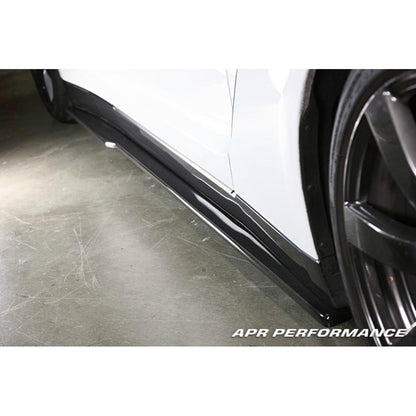 APR Performance Nissan GTR R35 Carbon Fiber Side Rocker Extensions/ Side Skirt 2008-2016