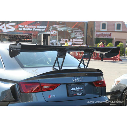 APR Performance Audi S3 GTC300 67" Carbon Fiber Adjustable Wing 2013-2016