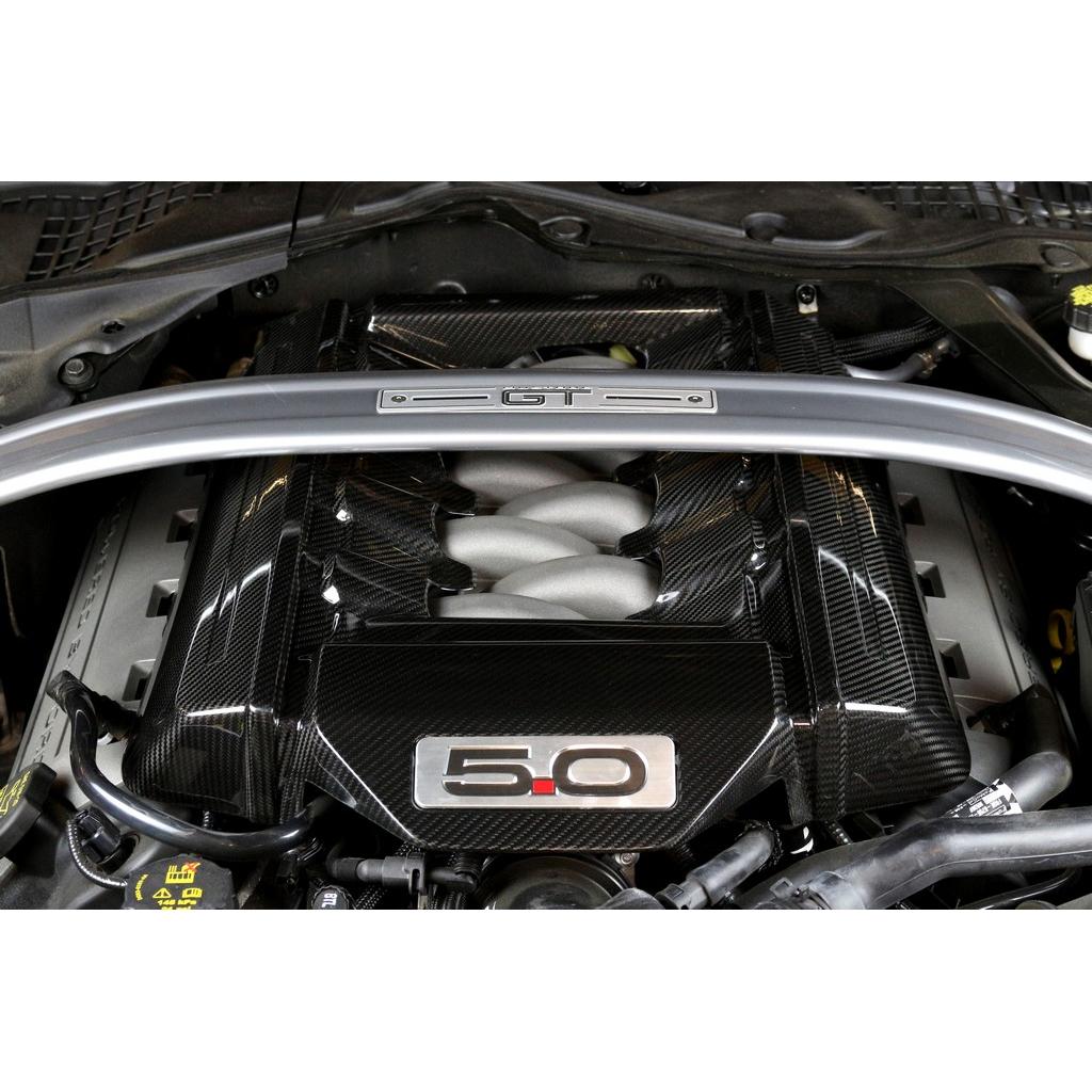 APR Performance Carbon Fiber Ford Mustang S550 GT 5.0 Engine Cover 2015-2017
