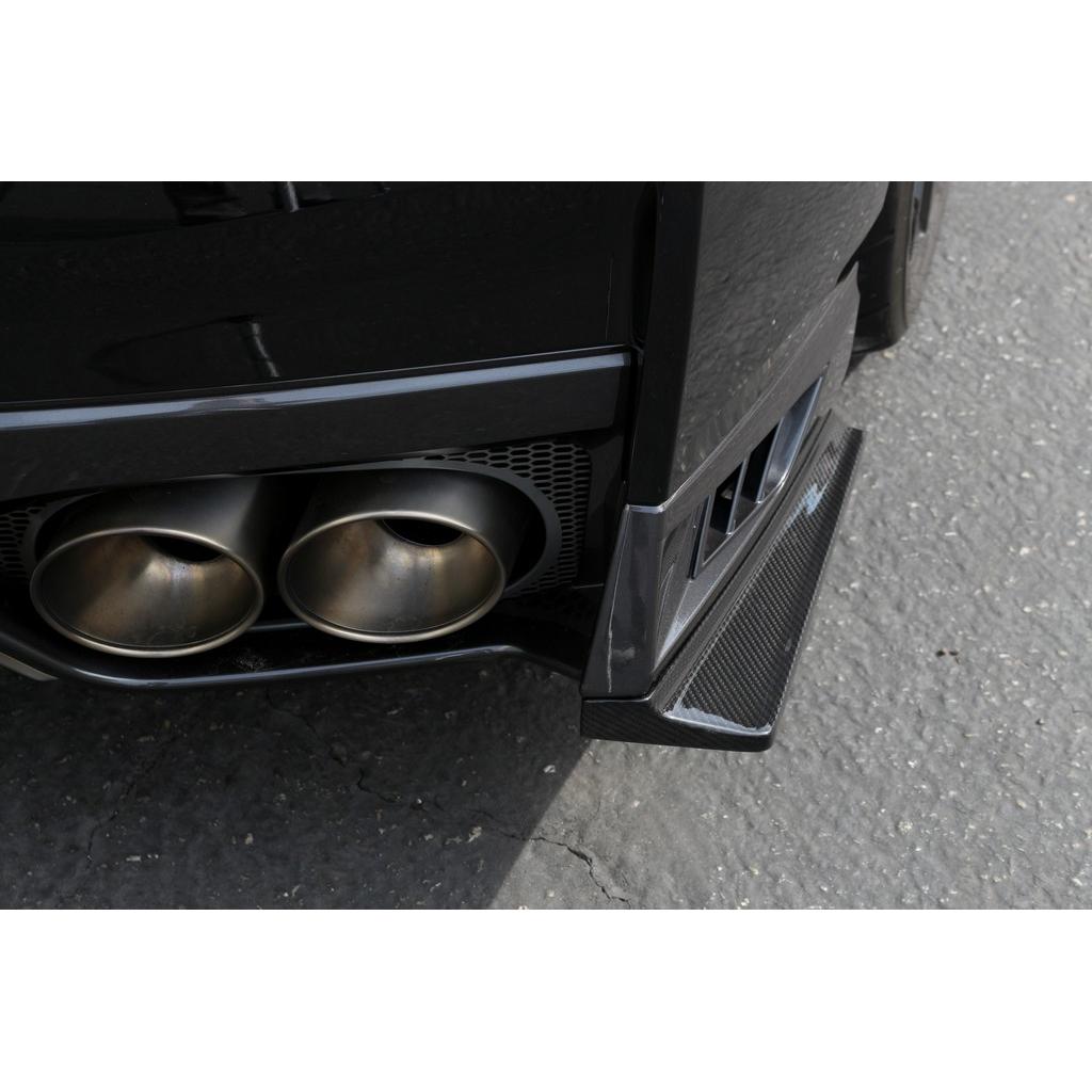 APR Performance Carbon Fiber Nissan GTR-R35 Rear Bumper Skirts 2017-2022