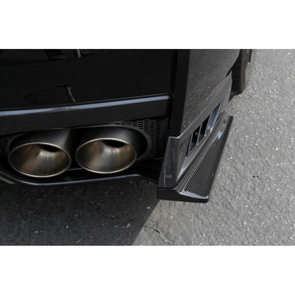 APR Performance Carbon Fiber Nissan GTR-R35 Rear Bumper Skirts 2017-2022