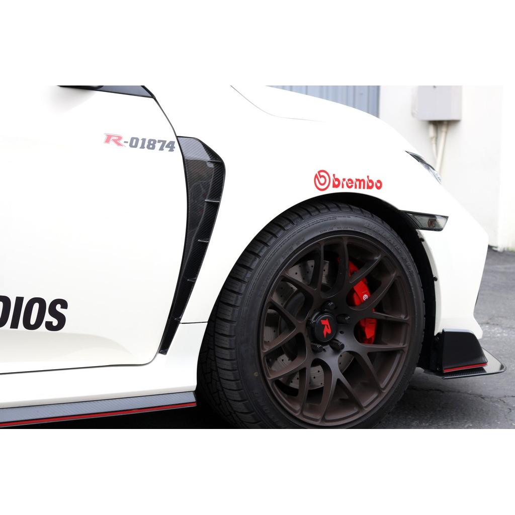 APR Performance Carbon Fiber Honda FK8 Civic Type R Fender Vents 2017 - 2021