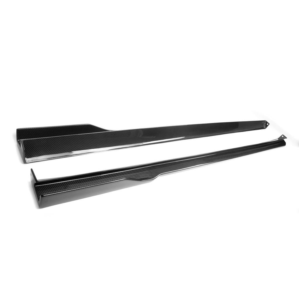 APR Performance Carbon Fiber Dodge Challenger Hellcat Side Rocker Extension 2015-2023 Challenger hellcat