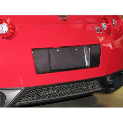APR Performance Carbon Fiber Nissan GTR R35 License Plate Backing 2008-2011