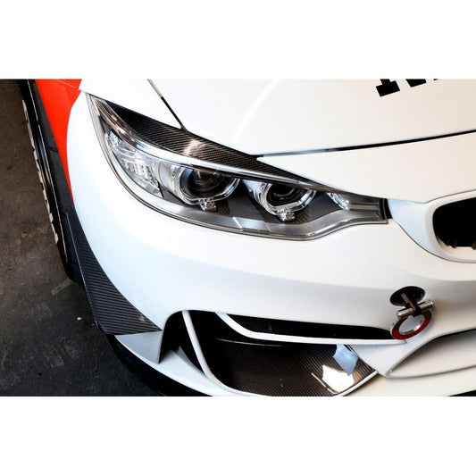 APR Performance BMW F82 M4 / F80 M3 Carbon Fiber Front Bumper Canards