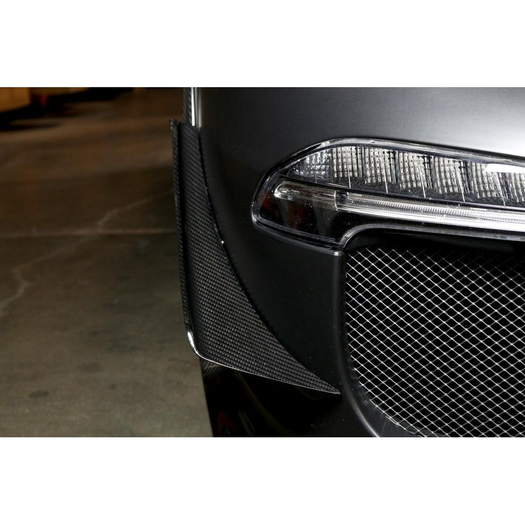 APR Performance Porsche 991.1 GT3 Carbon Fiber Front Bumper Canards 2013-2015
