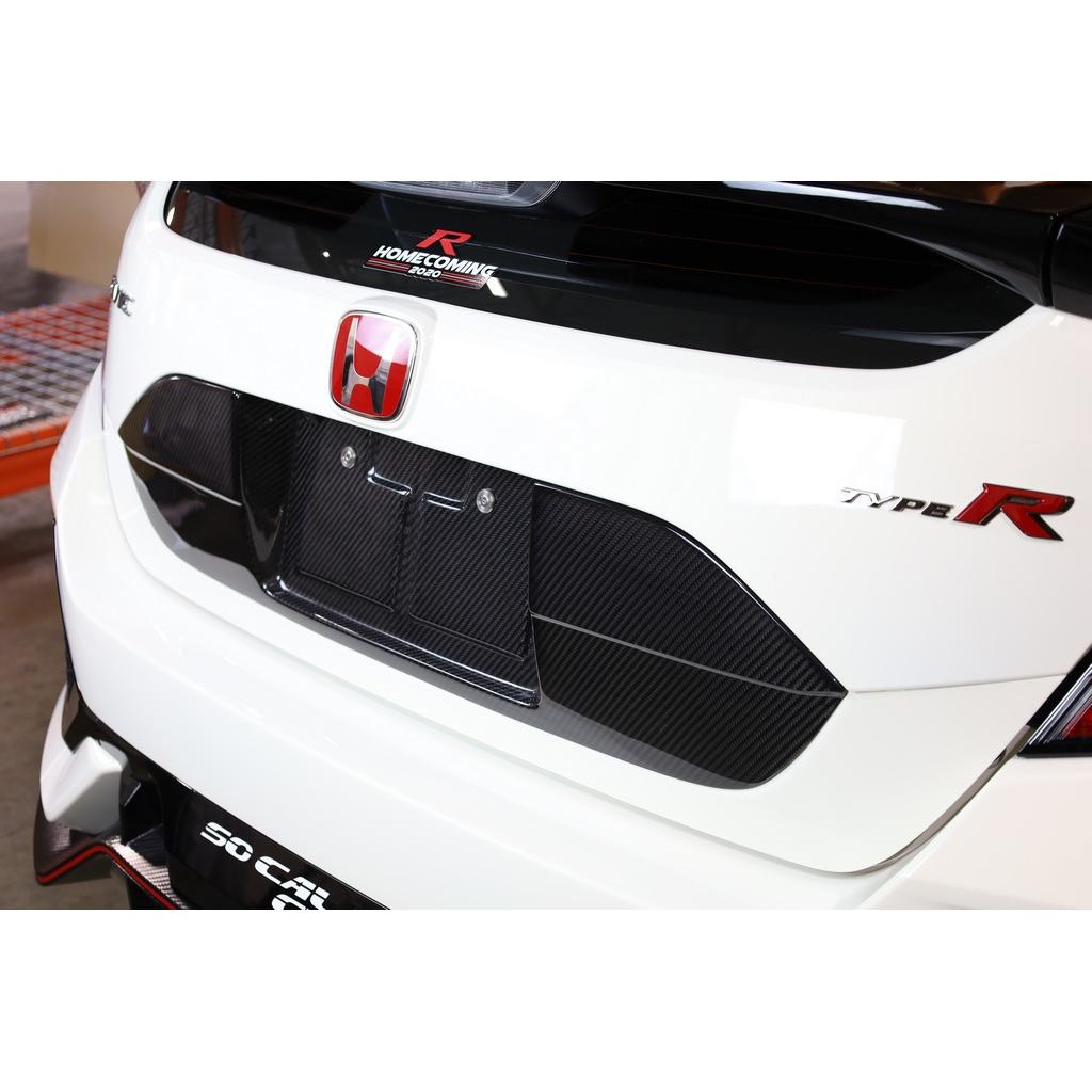 APR Performance Carbon Fiber Honda FK8 Civic Type R License Plate Backing 2017 - 2021
