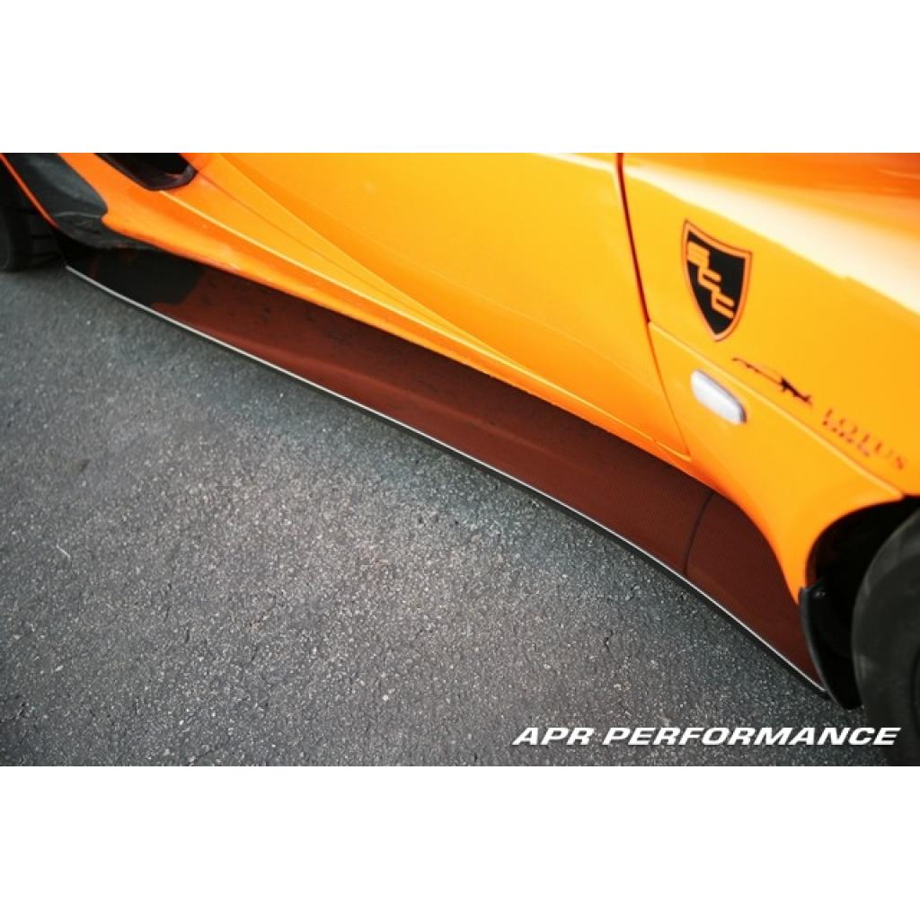APR Performance Carbon Fiber Lotus Elise / Exige Side Rocker Extensions/ Side Skirt 2005 - 2012