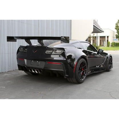 APR Performance Chevrolet Corvette C7 Z06 / Grand Sport GTC500 Chassis Mount Carbon Fiber Adjustable Wing