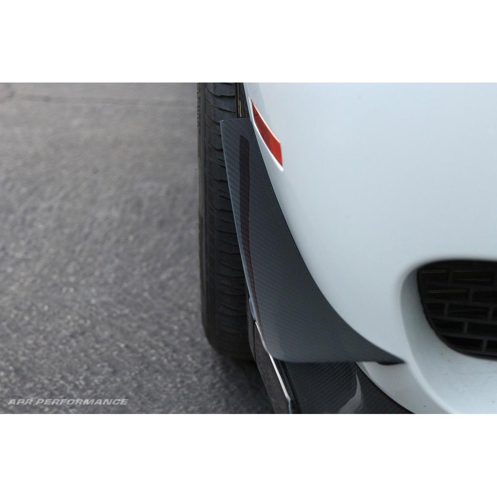 APR Performance Dodge Challenger Hellcat Carbon Fiber Front Bumper Canards 2015-2023