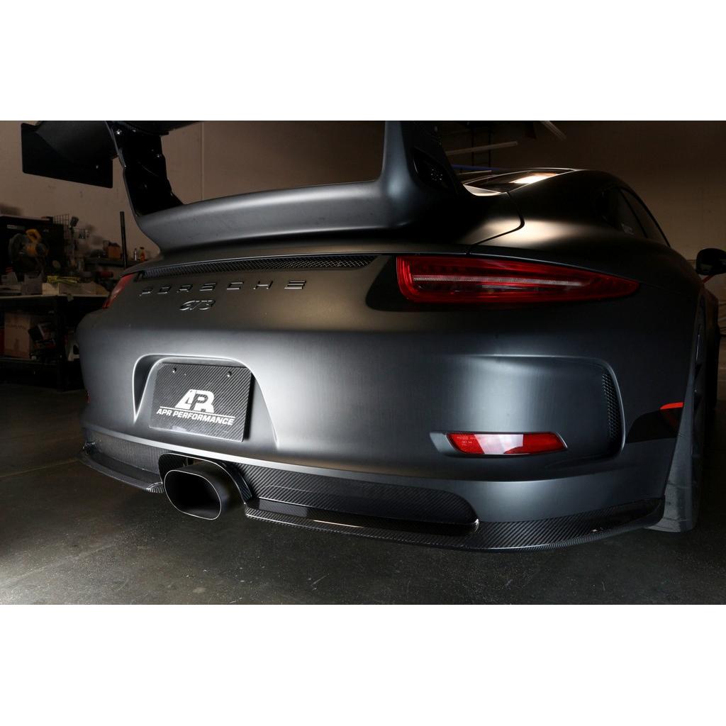 APR Performance Porsche 991.1  GT3 Carbon Fiber Rear Diffuser 2013-2015
