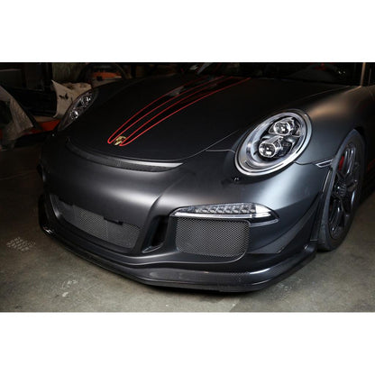 APR Performance Porsche 991.1 GT3 Carbon Fiber Front Bumper Canards 2013-2015