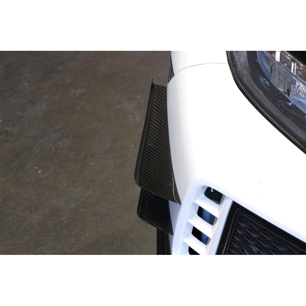 APR Performance Honda FK8 Civic Type R Carbon Fiber Front Bumper Canards 2017 - 2021