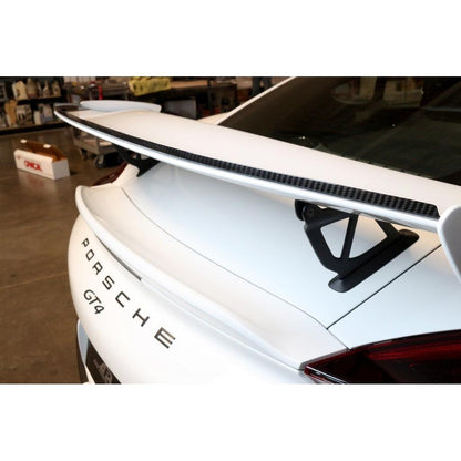 APR Performance Carbon Fiber Porsche 981 Cayman GT4 Gurney Flap 2015-2016