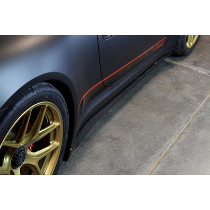 APR Performance Carbon Fiber Porsche 991 GT3 Side Rocker Extensions/ Side Skirt 2013-19