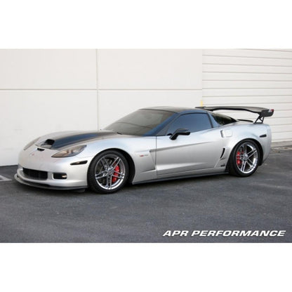 APR Performance Chevrolet Corvette C6 Z06 Carbon Fiber Side Rocker Extensions/ Side Skirt (Fits Z06 and Grand Sport)