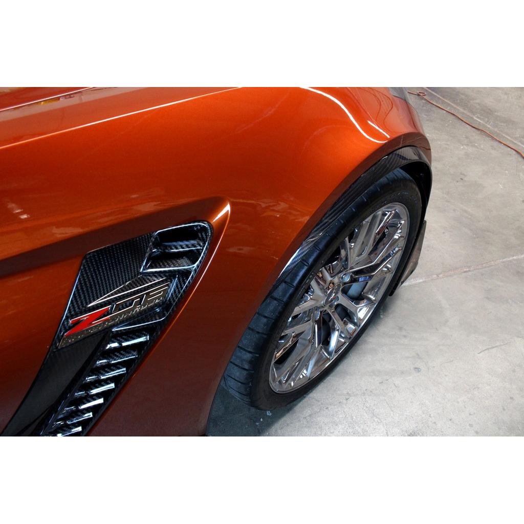 APR Performance Chevrolet Corvette C7 Z06 Carbon Fiber Fender Wheel Arch Moldings