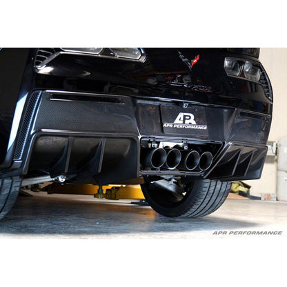 GARAGE SALE - Carbon Fiber Rear Diffuser (Version 2) Chevrolet Corvette C7 Z06