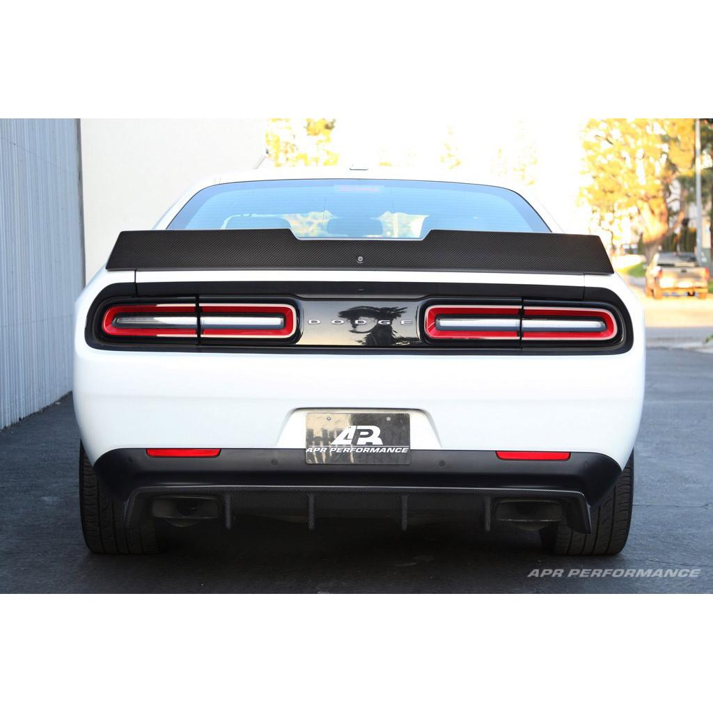 APR Performance Dodge Challenger Hellcat Carbon Fiber Rear Deck Spoiler 2015-2023