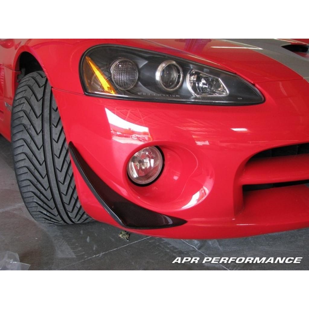 APR Performance Dodge Viper SRT-10 Carbon Fiber Front Bumper Canards 2003-2010 (coupe / convertible)