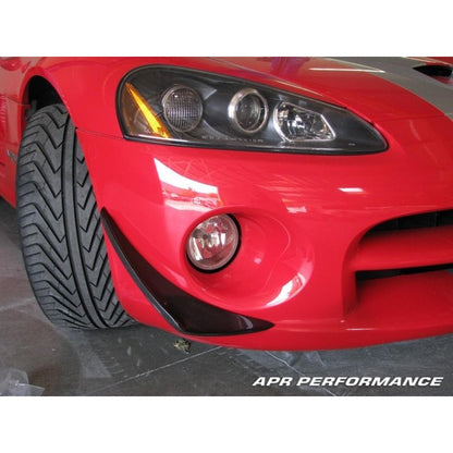 APR Performance Dodge Viper SRT-10 Carbon Fiber Front Bumper Canards 2003-2010 (coupe / convertible)
