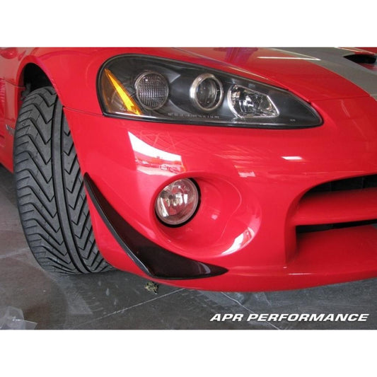 APR Performance Dodge Viper SRT-10 Carbon Fiber Front Bumper Canards 2003-2010 (coupe / convertible)