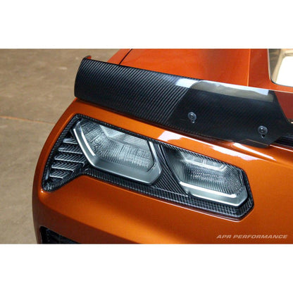 APR Performance Chevrolet Corvette C7 Carbon Fiber Rear Tail Light Bezels