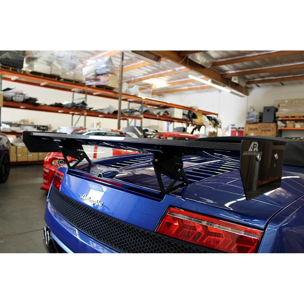 APR Performance Lamborghini Gallardo LP GT250 Carbon Fiber Adjustable Wing 66" 2013