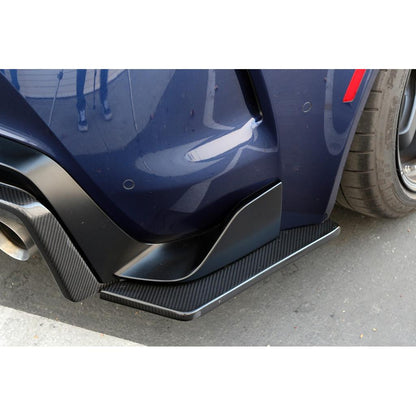 APR Performance Carbon Fiber Toyota Supra A90/91 Rear Bumper Skirts 2020-2023