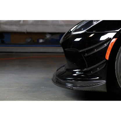 APR Performance Dodge Viper Coupe Carbon Fiber Front Bumper Canards 2013-2017