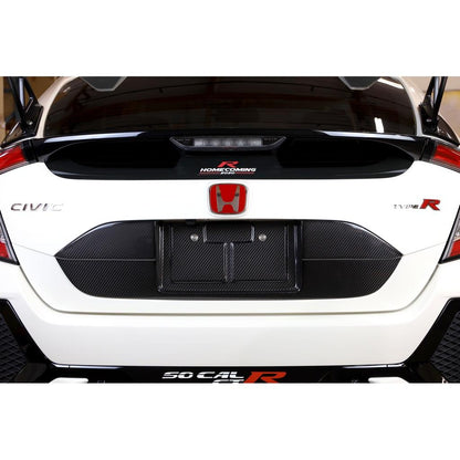 APR Performance Carbon Fiber Honda FK8 Civic Type R License Plate Backing 2017 - 2021