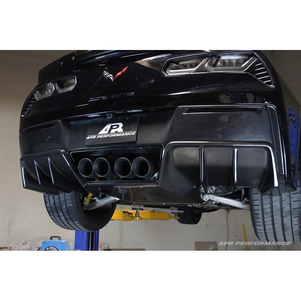 GARAGE SALE - Carbon Fiber Rear Diffuser (Version 2) Chevrolet Corvette C7 Z06