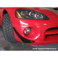 Dodge Viper SRT-10 Front Bumper Canards 2003-2010 (coupe / convertible)