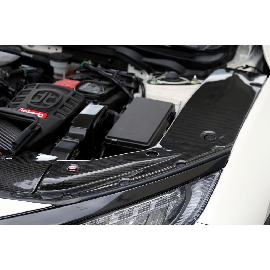 APR Performance Carbon Fiber Honda FK8 Civic Type R Radiator Cooling Plate 2017-2021