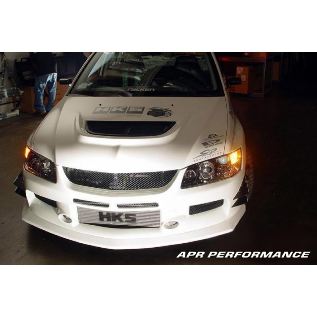 APR Performance Mitsubishi Evolution 8 / 9 Front Bumper w/ Front Air Dam Incorporated 2003-2007