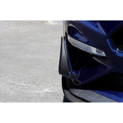 APR Performance Ford Mustang S550 Carbon Fiber Front Bumper Canards 2018-2023