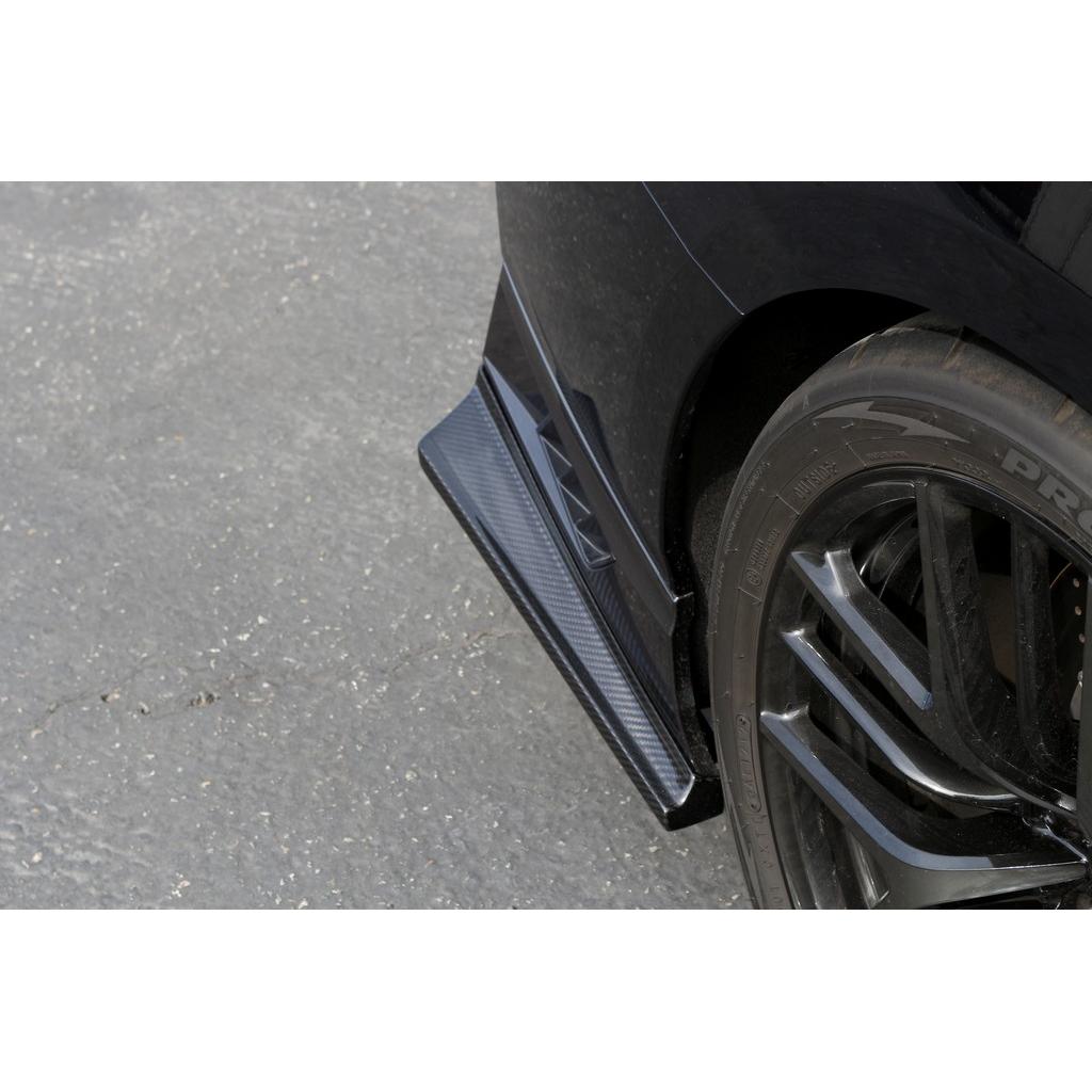 APR Performance Carbon Fiber Nissan GTR-R35 Rear Bumper Skirts 2017-2022
