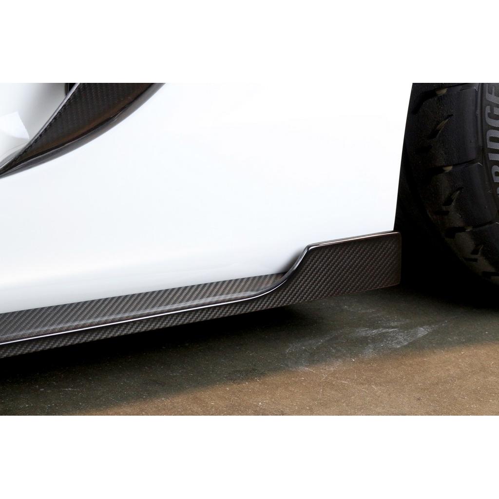 APR Performance Carbon Fiber Porsche 981 Cayman GT4 Side Rocker Extensions/ Side Skirt 2015-2016