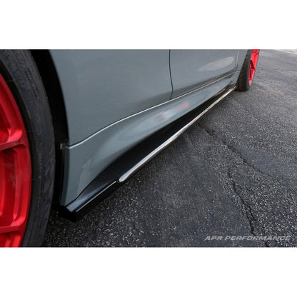 APR Performance BMW F82 M4 Carbon Fiber Side Rocker Extension/ Side Skirt