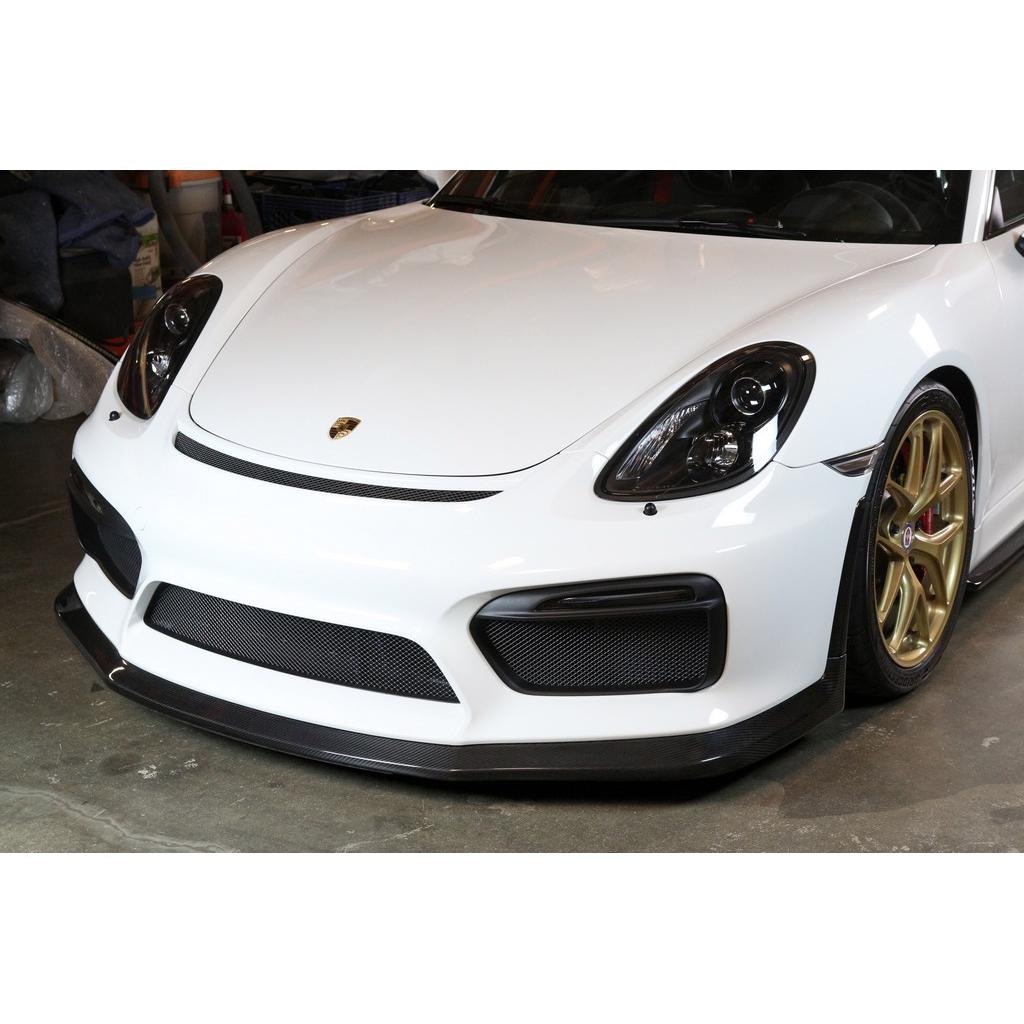 APR Performance Porsche 981 Cayman GT4 Carbon Fiber Front Air Dam/ Lip 2015-2016