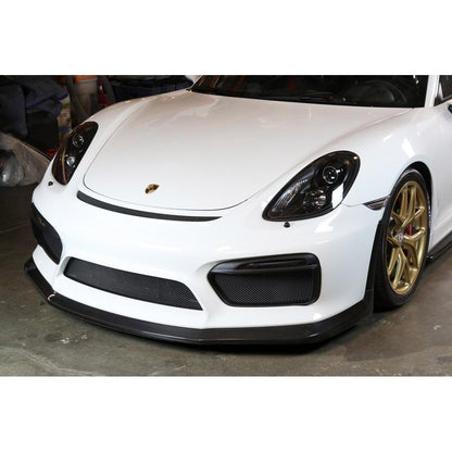APR Performance Porsche 981 Cayman GT4 Carbon Fiber Front Air Dam/ Lip 2015-2016