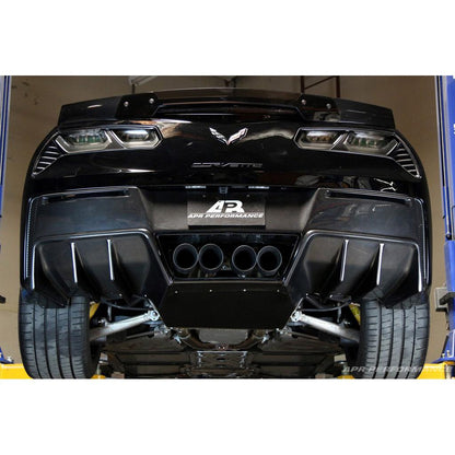 GARAGE SALE - Carbon Fiber Rear Diffuser (Version 2) Chevrolet Corvette C7 Z06