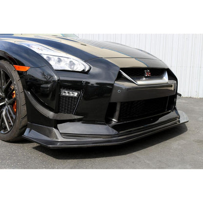 APR Performance Nissan GTR R35 Carbon Fiber Front Bumper Canards 2017-2022