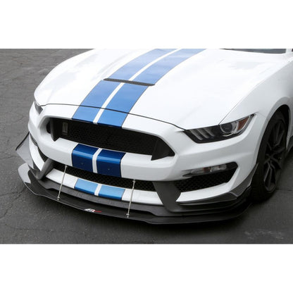 APR Performance Ford Mustang S550 Shelby GT350 Carbon Fiber Front Bumper Canards 2016 - 2020
