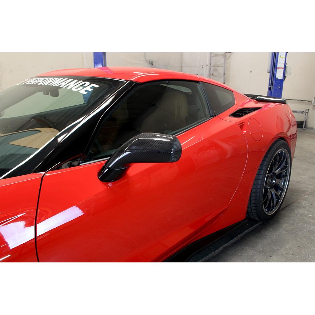 APR Performance Chevrolet Corvette C7 Stingray / Z06 Carbon Fiber Replacement Mirrors