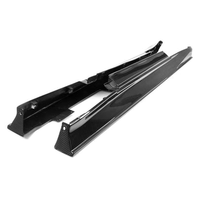 APR Performance Carbon Fiber Nissan GTR R35 Side Rocker Extensions/ Side Skirt 2017-2022