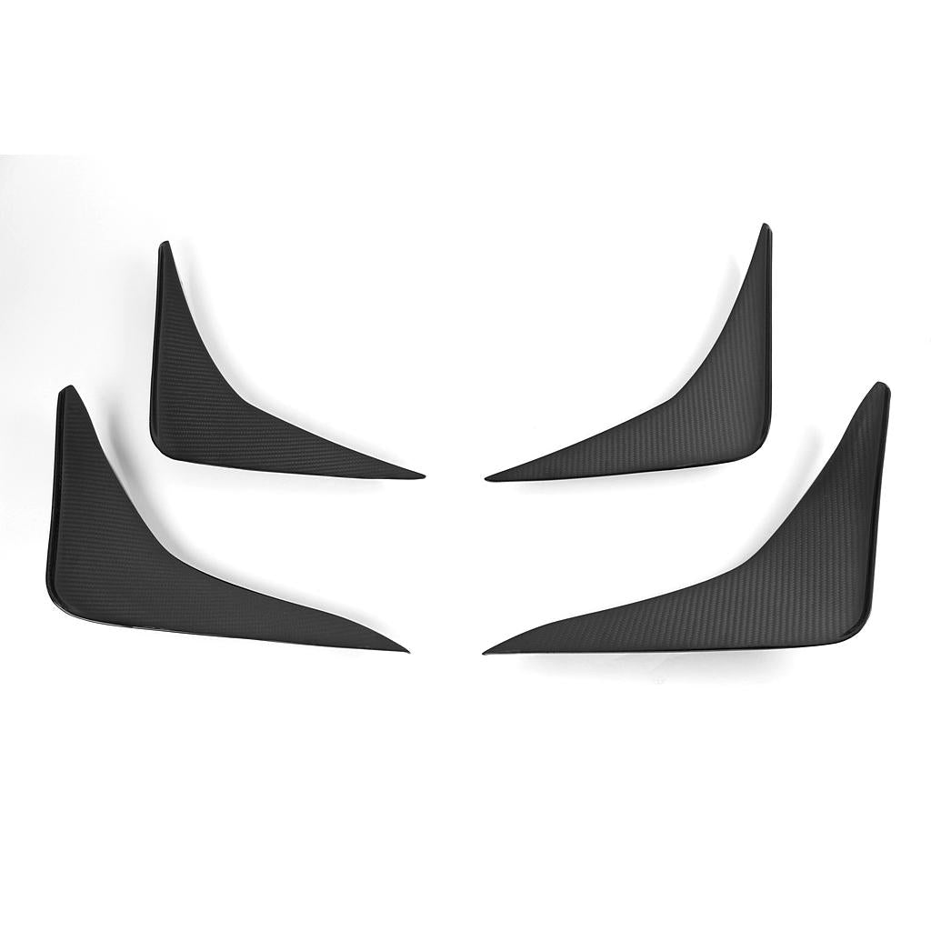 APR Performance Nissan GTR R35 Front Bumper Carbon Fiber Canards 2012-2016
