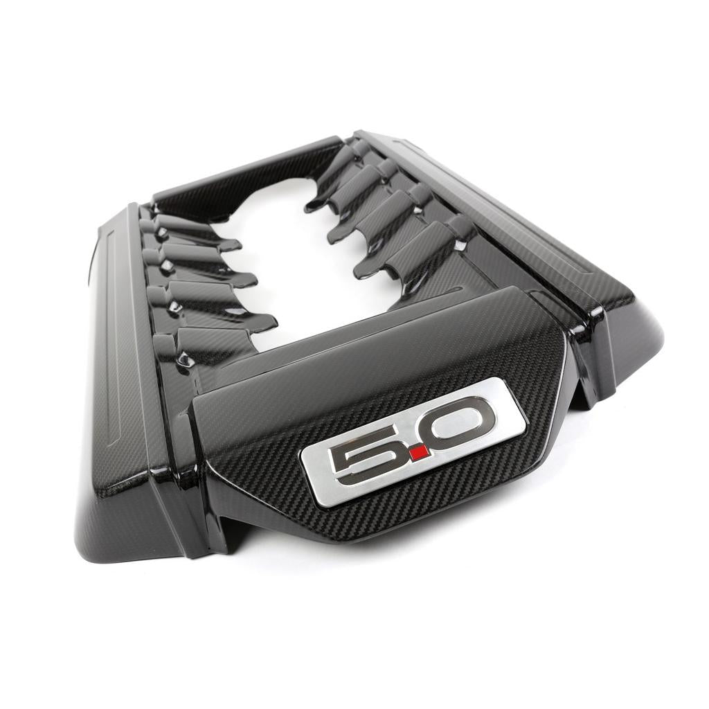 APR Performance Carbon Fiber Ford Mustang S550 GT 5.0 Engine Cover 2015-2017