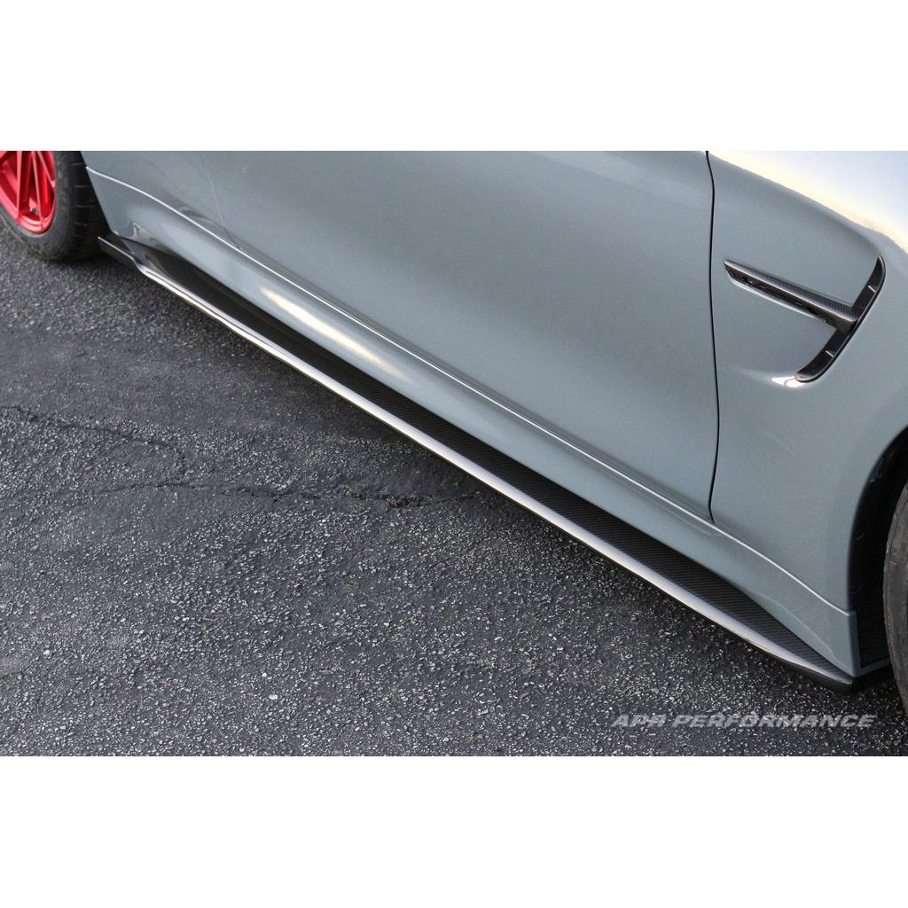 APR Performance BMW F82 M4 Carbon Fiber Side Rocker Extension/ Side Skirt
