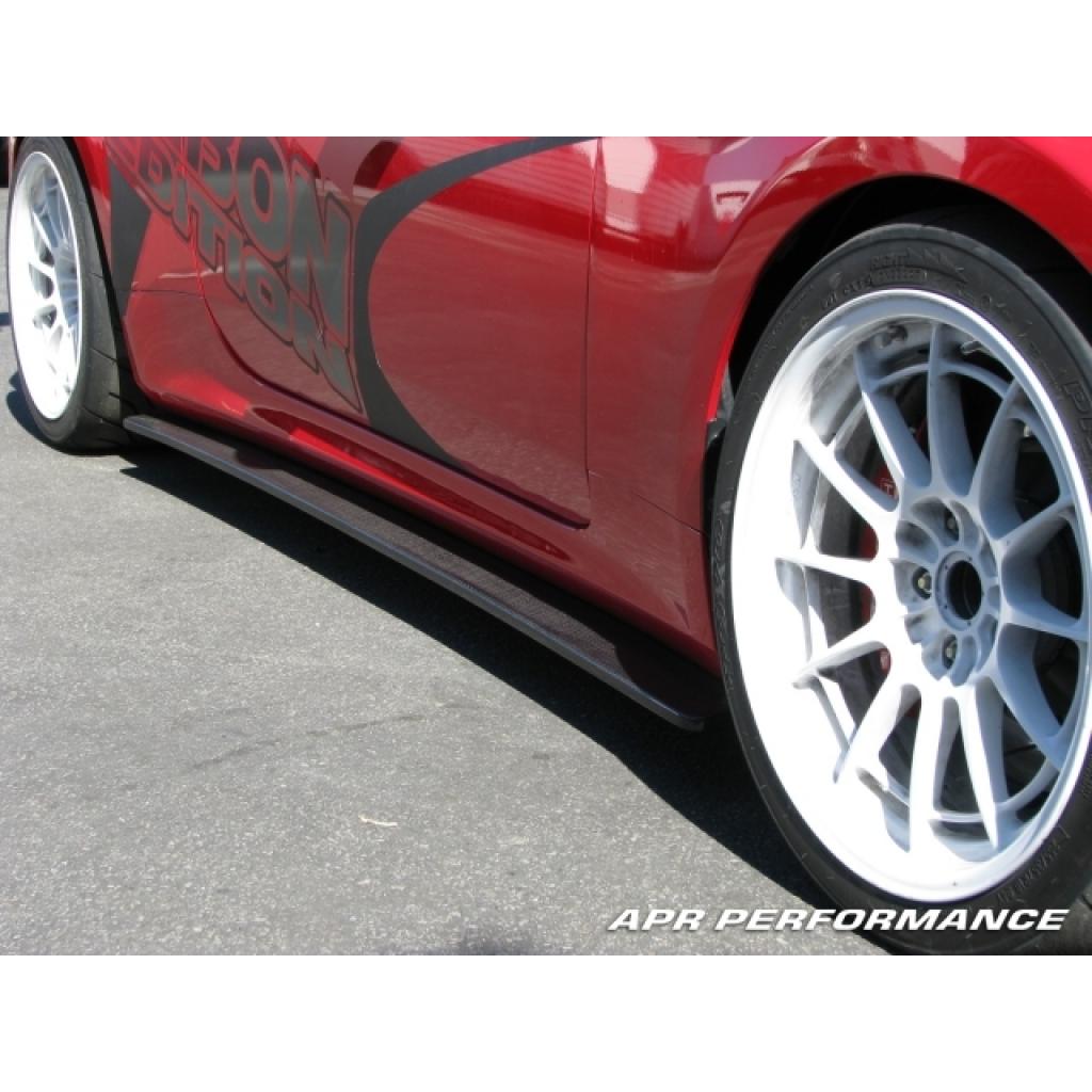 APR Performance Carbon Fiber Hyundai Genesis Coupe Side Rocker Extensions/ Side Skirt 2009-2012